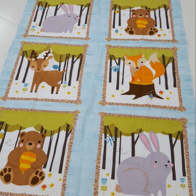 panel de franela infantil
