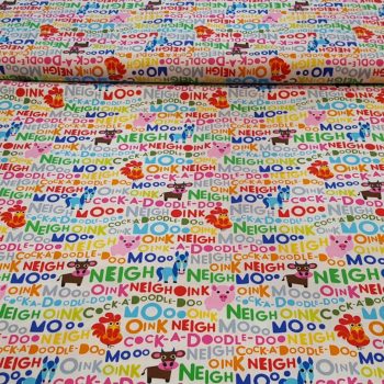 tela infantil abcedarios
