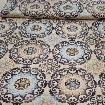Colección de telas de algodón 100% en tonos crudos y naturales para patchwork y costura creativa