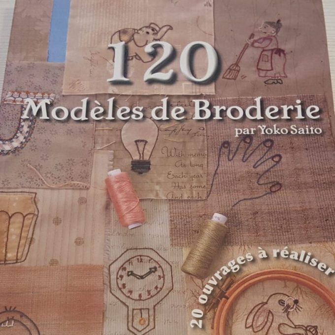 120 modeles de broderie