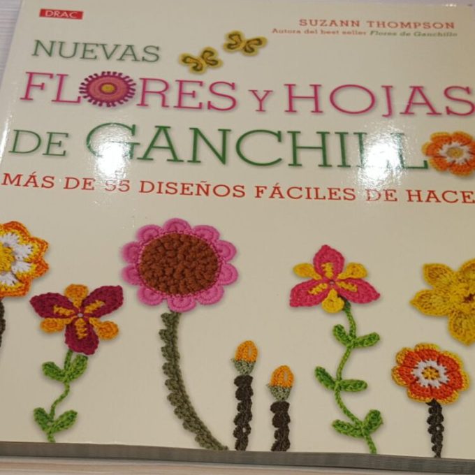Nuevas Flores y hojas de ganchillo