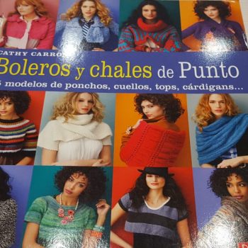 Boleros y chales de punto