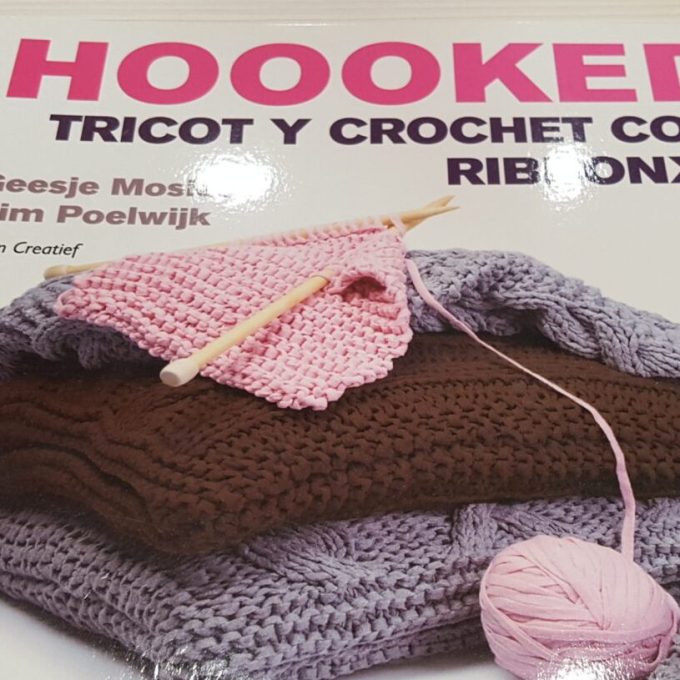 Hoooked tricot y crochet con ribbon xl