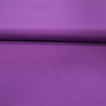 Tejido de algodón 100% liso en color lila lavanda para patchwork, confección de accesorios y costura creativa