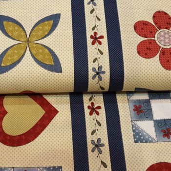 Telas de Patchwork Motivos Patchwork de algodón con diseños geométricos y tradicionales