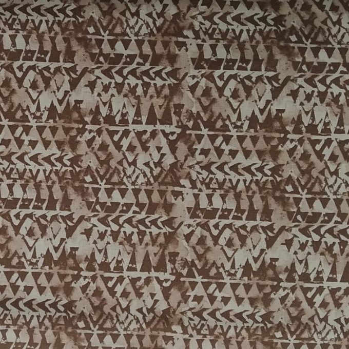tela marron geometrica