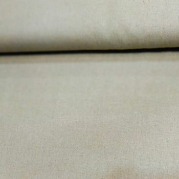 Tela japonesa color beige arena con textura tramada de hilo teñido algodón 100% ancho 110cm
