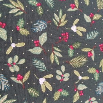 Tejido de algodón 100 por cien de la colección Tela Navidad con trama de alta densidad para patchwork profesional