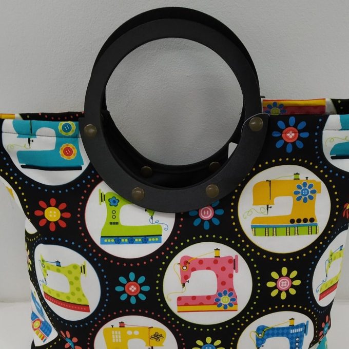 Bolsa para labores estampado maquinas de coser