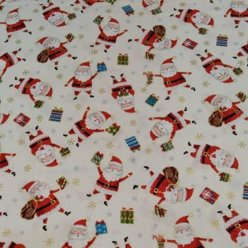 Tela de algodón 100% con estampado navideño referencia D2380 para costura creativa y patchwork