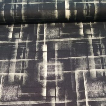tela negra motivos geometricos