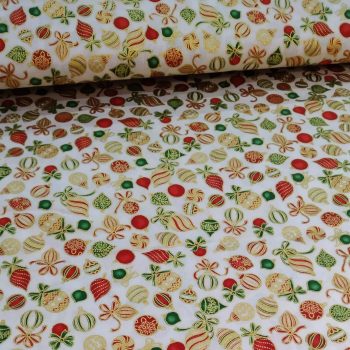 Tela de Navidad Robert Kaufman fabricada en Japón de algodón 100% color 223 para costura de alta calidad