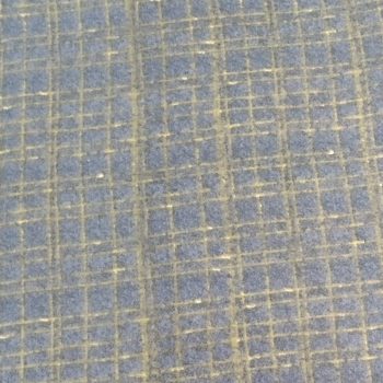 Franela de patchwork Kim Diehl, patrón de cuadros azul y amarillo, algodón cepillado suave Henry Glass, Mercería Karmele Tolosa