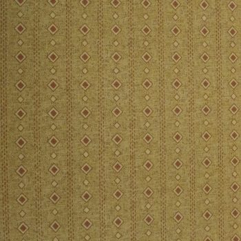 Tela de Blank Quilting Marrón Geometric de algodón 100% con estampado geométrico en tonos chocolate