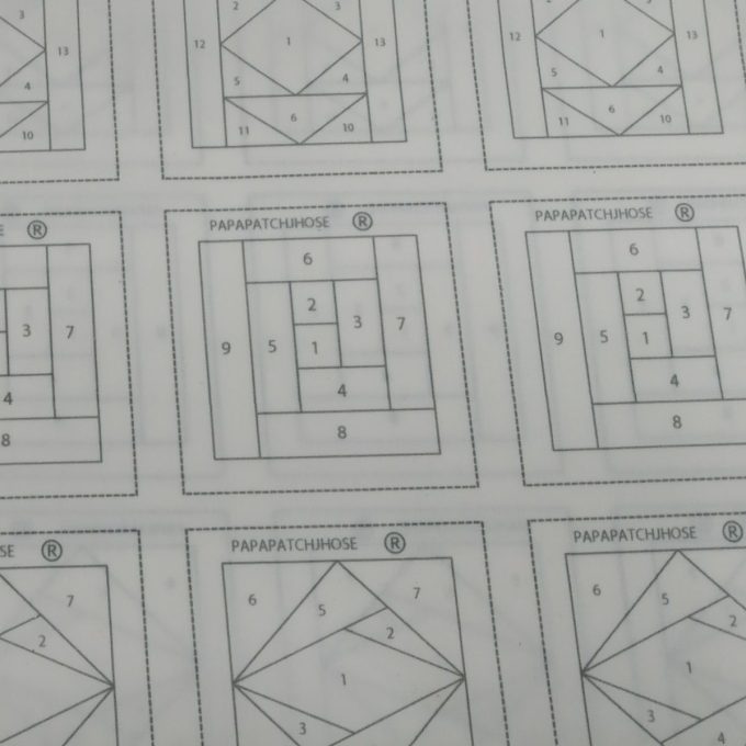 patrones impresos patchwork