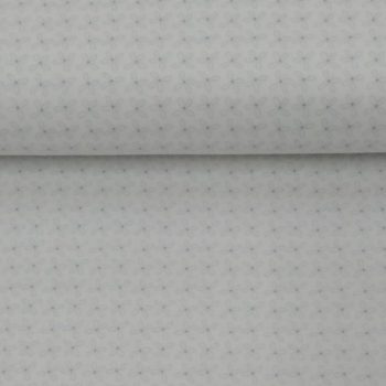 **Tela blanca estampado en gris** de algodón 100% de alta densidad para patchwork y costura creativa