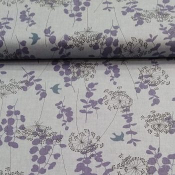 Tela japonesa Maya Ootani de algodón 100% con textura de hilo teñido y diseño tradicional de 1,10m de ancho para patchwork