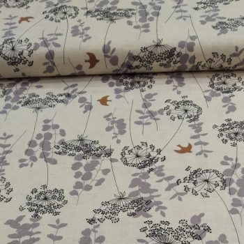 Tela japonesa Maya cruda de algodón 100% con textura de hilo teñido natural y 1,10m de ancho para patchwork