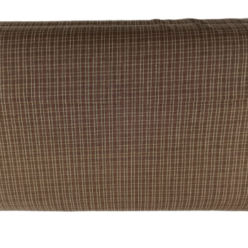 Tela de algodón 100% en color marrón estilo country para labores de costura y patchwork