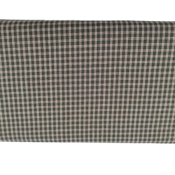 Tela de algodón 100% en color verde estilo country para costura y patchwork