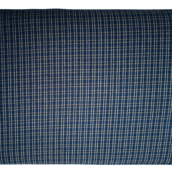 Tela de algodón 100% en color azul estilo country para labores de costura y patchwork