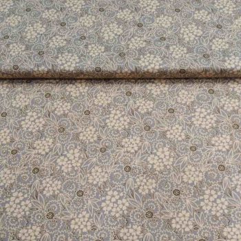 Tela patchwork Kim Diehl Quiet Grace HG919-93, color marrón café profundo con textura sutil, algodón 100% Mercería Karmele