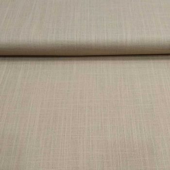 Tela de lino y viscosa en color camel con caída suave para confección y costura creativa
