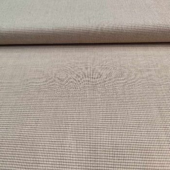 Tela japonesa tramada cruda referencia 3981 de algodón 100% con textura de hilo teñido de 1,10m de ancho