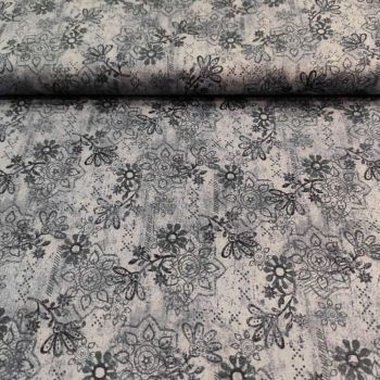 Tela de franela azul de la colección Where the Wind Blows Flannel, algodón 100% de alta gama para patchwork y costura de invierno, Mercería Karmele Tolosa