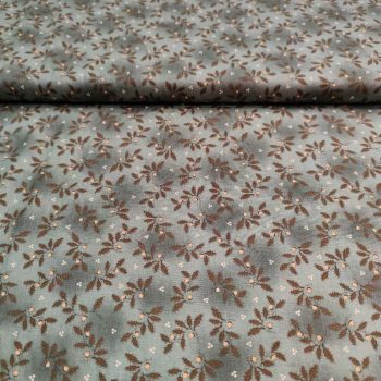 Tela de patchwork Kim Diehl referencia HG6150877, fondo azul pizarra oscuro con estampado geométrico pequeño, algodón 100% estilo country
