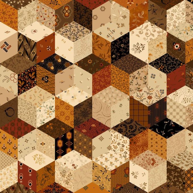 Tela patchwork-pams stars