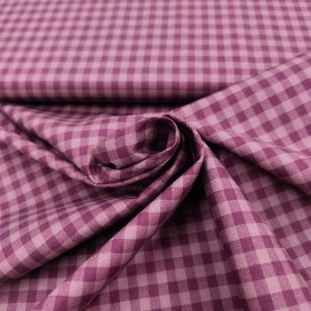 tela Vichy morada
