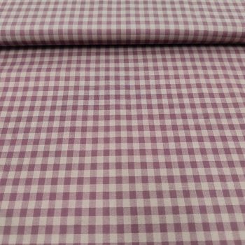 Tela vichy morada