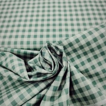 tela patchwork-vichy verde