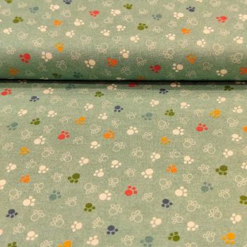 Tela Patchwork Cat Hair Don't Care Ref. 442211 de algodón 100% con estampado de gatos de la colección Cat Hair