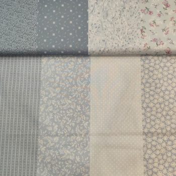 Tela patricks promise azul claro ref 162110d de algodón para patchwork