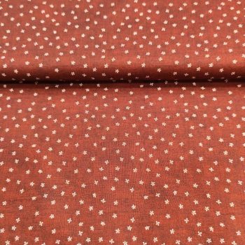 Tela teja con treboles Ref 137-4504-213 de algodón para patchwork y costura creativa