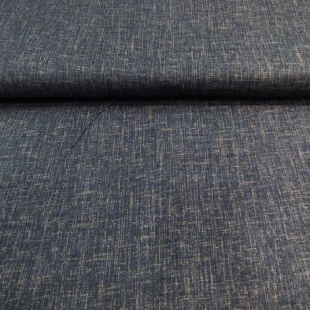 Tela japonesa tramada Kofu lisa azul claro de algodón para patchwork y costura creativa